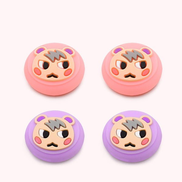 Animal Crossing Marshal Gaming Rubber Thumb stick Grip Cover for Switch Lite Joycon Controllers Switch Analog Joy Con Joystick