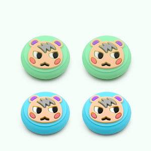 Animal Crossing Marshal Gaming Rubber Thumb stick Grip Cover for Switch Lite Joycon Controllers Switch Analog Joy Con Joystick