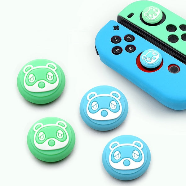 Animal Crossing Marshal Gaming Rubber Thumb stick Grip Cover for Switch Lite Joycon Controllers Switch Analog Joy Con Joystick