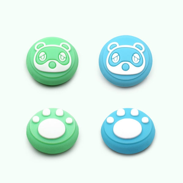 Animal Crossing Marshal Gaming Rubber Thumb stick Grip Cover for Switch Lite Joycon Controllers Switch Analog Joy Con Joystick