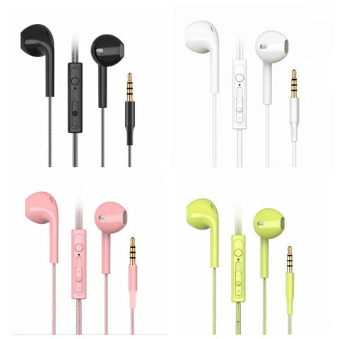 In-ear Earphone Wired Headphones  Sport Earbuds Bass Stereo Headset Gaming Headset With Microphone Music Earphones For all phone
