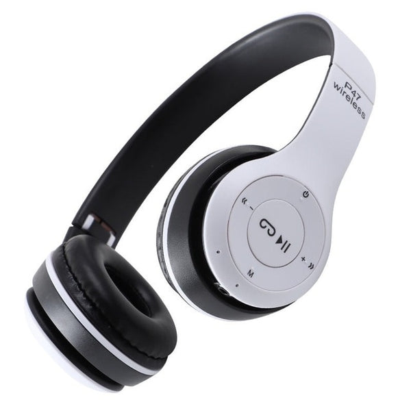 Foldable wireless bluetooth headphones