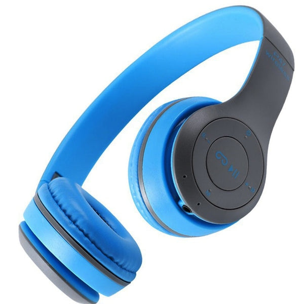 Foldable wireless bluetooth headphones