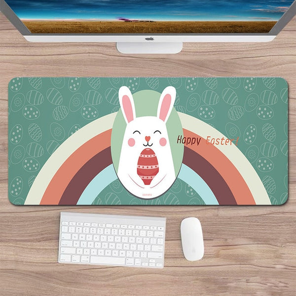 Cute Mouse Pad Comtuper Desk Mat Large XXL Mousepad Kawaii Gaming Accessoroes Laptop Gamer Keyboard MacBook Waterproof Maus Mat