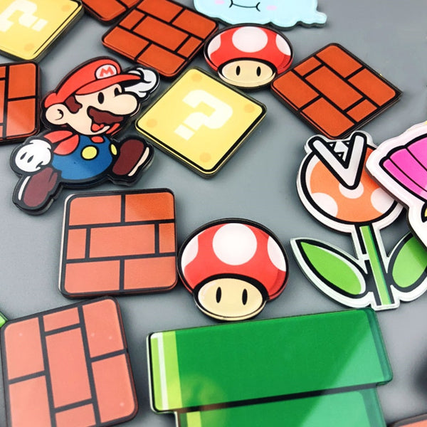 Super Mario Fridge Magnets