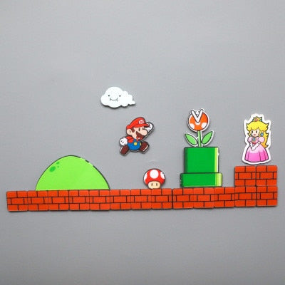 Super Mario Fridge Magnets