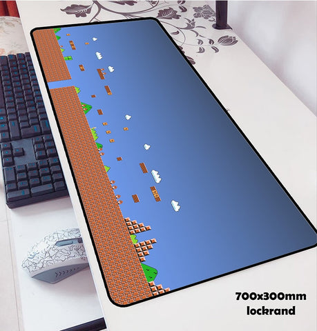 mario mouse pads locrkand pad to mouse notbook computer mousepad  70x30cm gaming mousepad gamer to keyboard laptop mouse mats